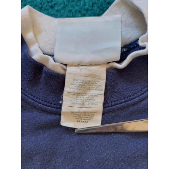 Vintage Christmas MC Energy Sportswear Sweater My Grandkids Snow Me Over Size XL - Picture 4 of 7